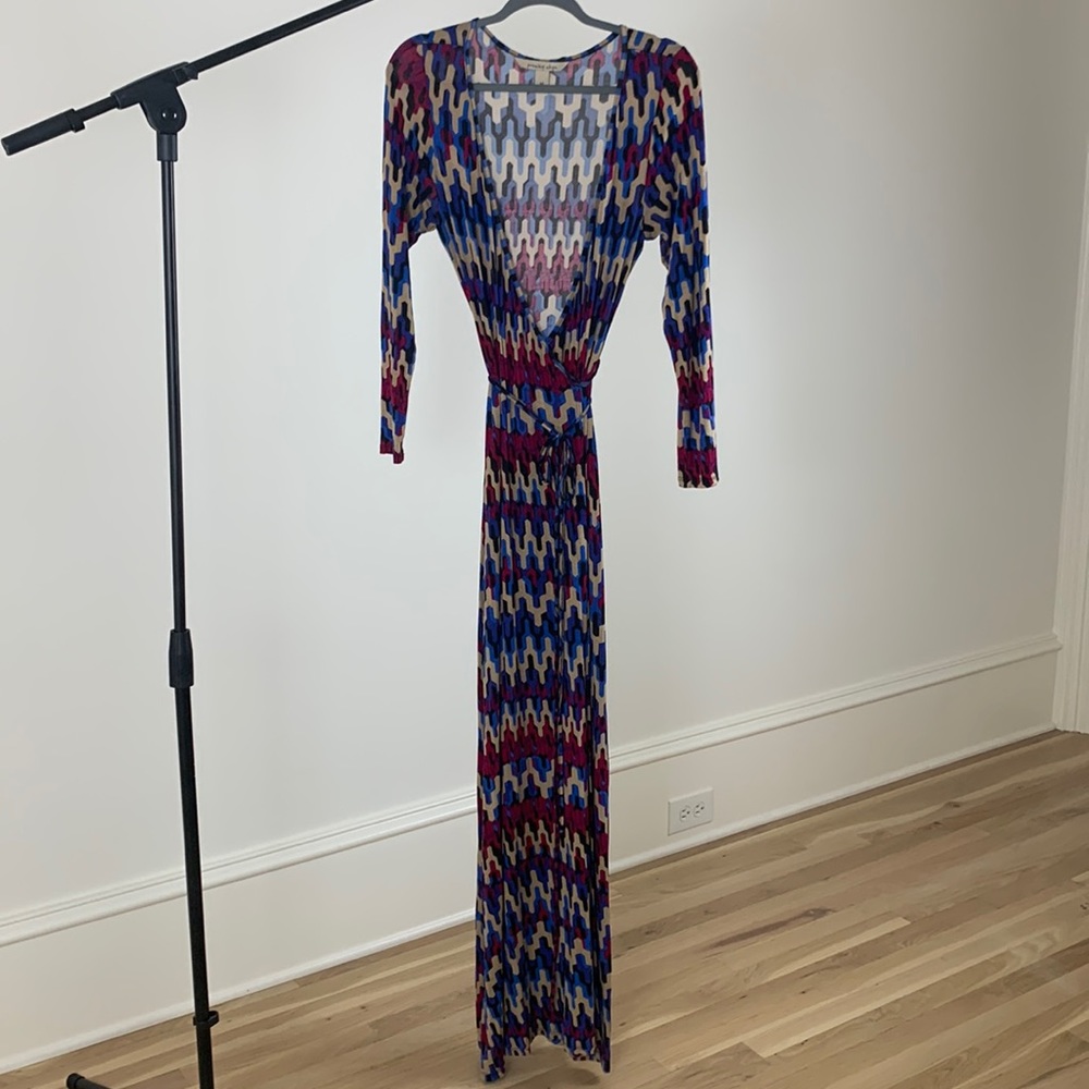 Presley Skye Wrap Maxi Dress